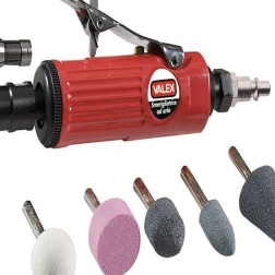 Valex SMERIGLIATRICE PNEUMATICA con Accessori Mole SMERIGLIO